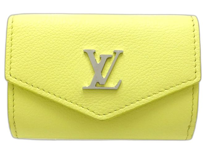 Cartera Lockmini en Taurillon Amarillo Louis Vuitton