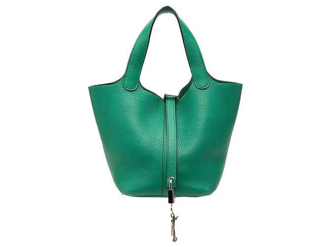 Hermès Picotin Lock 18 em Clemence verde