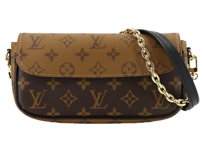 Sac à main Louis Vuitton Monogram Reverse Wallet On Chain Ivy Monogramme