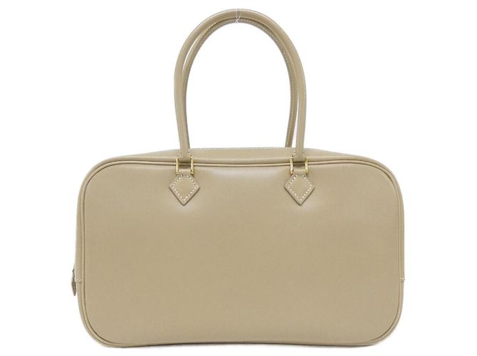 Bolsa Hermès Plume Elan Bege