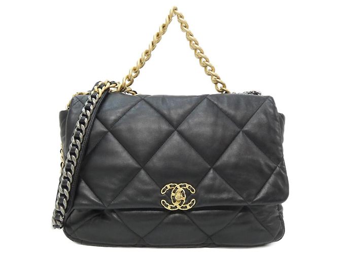 Borsa a Spalla Chanel 19 AS1162 Nero