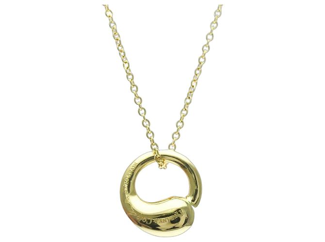 Tiffany & Co Colar Círculo Eterno Tiffany Dourado