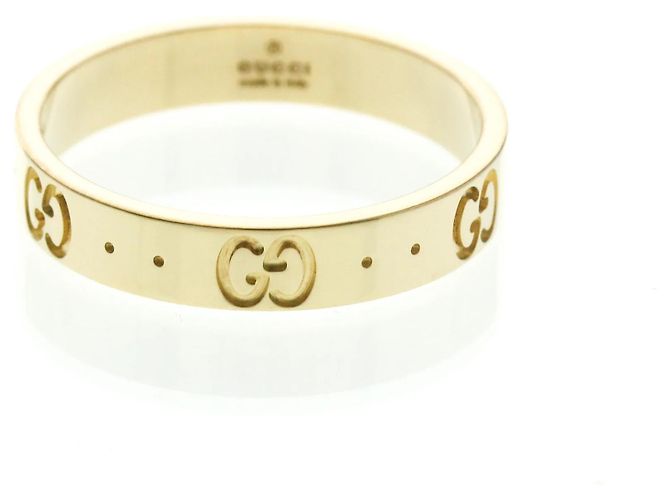 Anello in oro giallo 18K Gucci Icon D'oro
