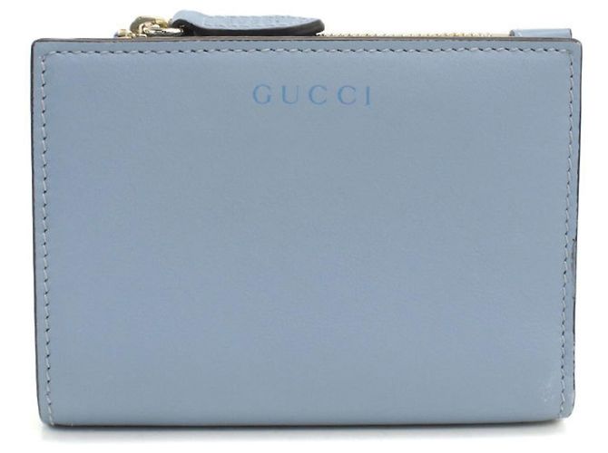 Gucci Blau Bi-Fold Geldbörse