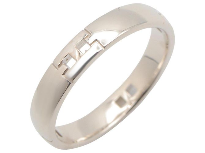 Ring Anillo Hermès Hércules en oro blanco de 18K Plata