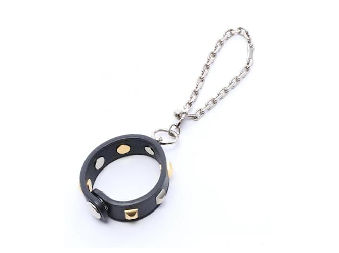 Charm Porta Guanti Rival di Hermès Nero Argento D'oro 