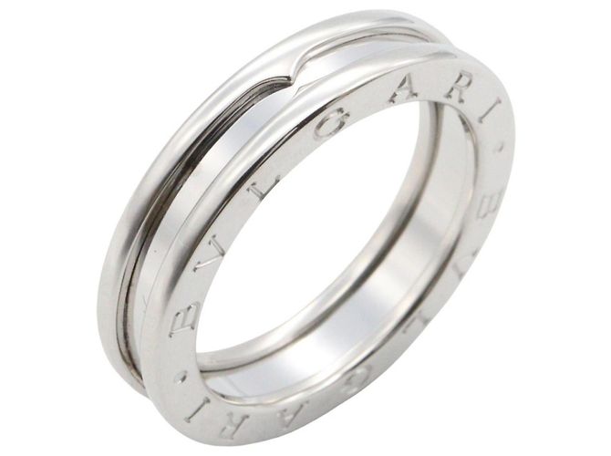 Bulgari Anel de prata Bvlgari B-zero1