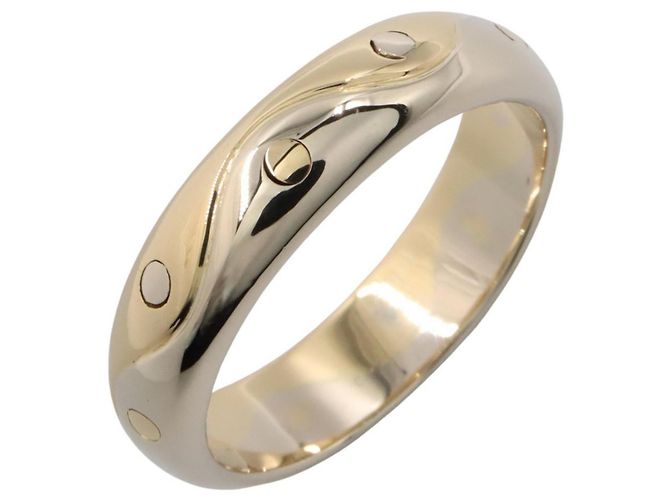 Anello Onda BVLGARI Bulgari Argento D'oro