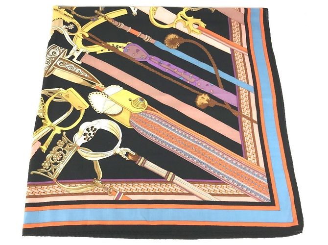 Hermès Sciarpa Gigante 140 Concours detriers di Hermes Multicolore