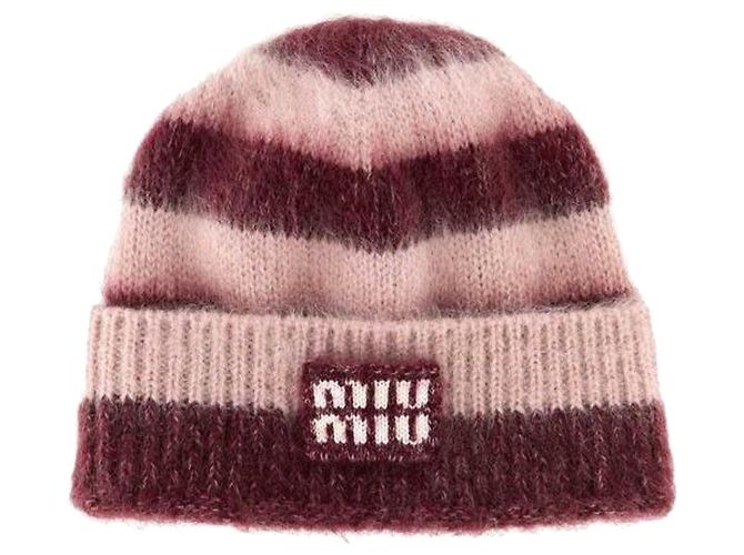 Miu Miu Bonnet en mohair
