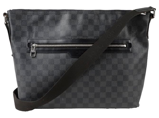Louis Vuitton Borsa a tracolla Mix Damier Graphite Mm Nero
