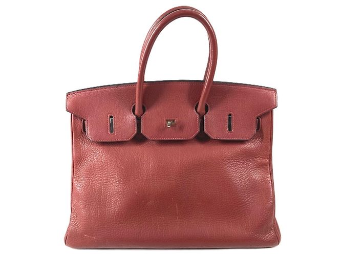 Hermès Birkin 35 Tote Bag Rot