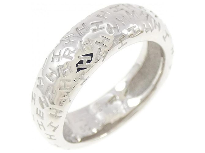Hermès Tou Bou Ring Weißgold Golden