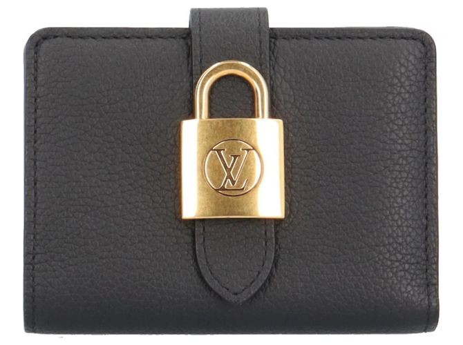 Louis Vuitton Portefeuille Low Key Compact Bi-fold Wallet Black
