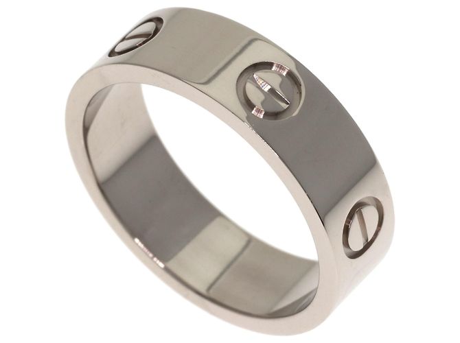 Anillo Love Cartier en oro blanco de 18K