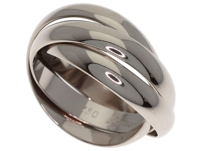 Cartier Trinity Band Ring aus 18K Weißgold