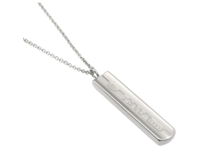 Colar Bar Tiffany & Co. 1837 em Prata