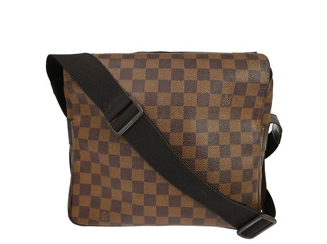 Sac à main Naviglio Damier Louis Vuitton Marron