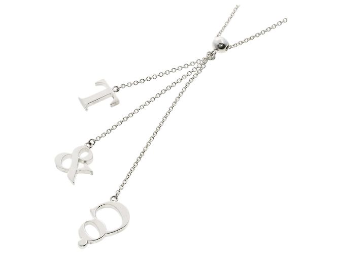 Collar de Plata con Logo Tiffany & Co.