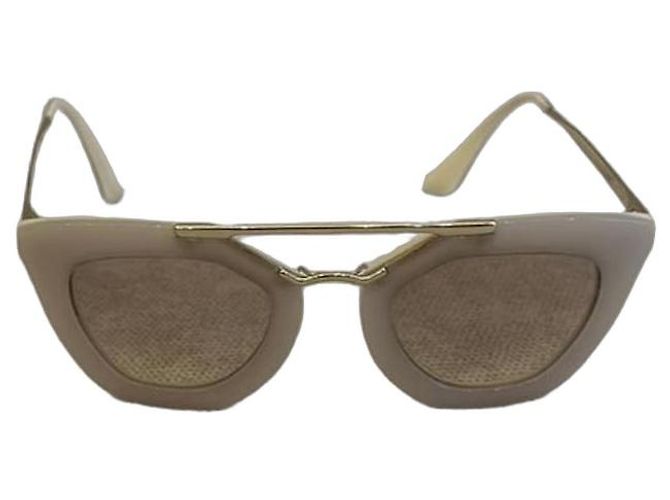 Gafas de sol Prada Cat-Eye en acetato Beige