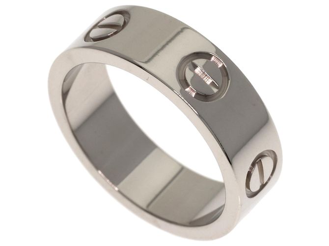Anillo Love Cartier en oro blanco de 18K