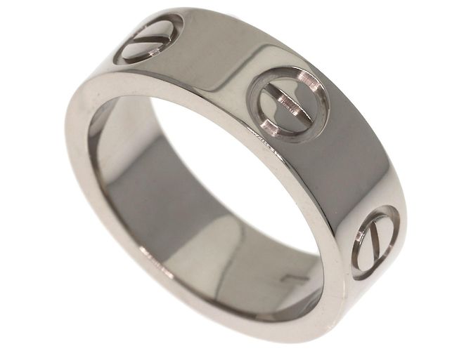 Cartier Love Ring in 18K White Gold
