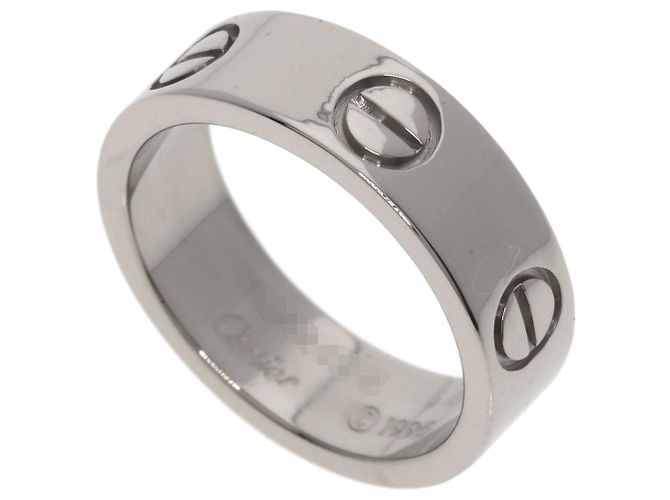 Anillo Love de oro blanco de 18K Cartier