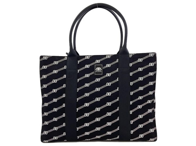 Everyday Borsa Tote BB Monogram di Balenciaga Nero