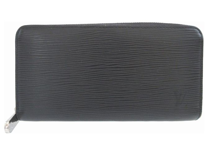 Louis Vuitton Epi Leather Long Wallet Black