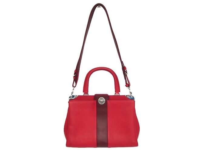 Bolso Astrid de cuero Louis Vuitton Roja