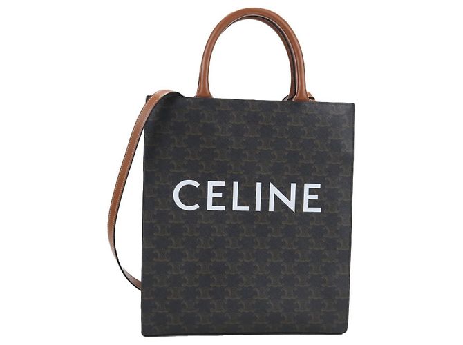 Céline Bolsa tote marrom Celine