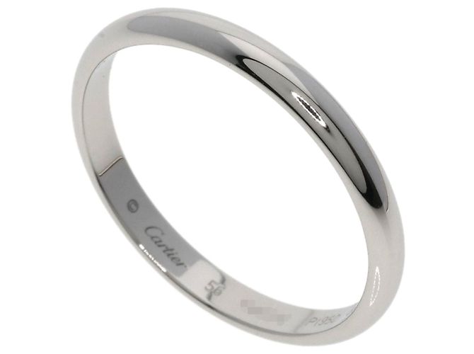 Anillo de boda de platino para mujer Cartier