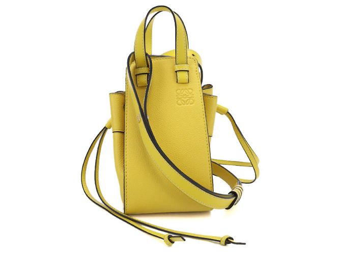 Bolsa de mão Hammock Mini Loewe Amarelo