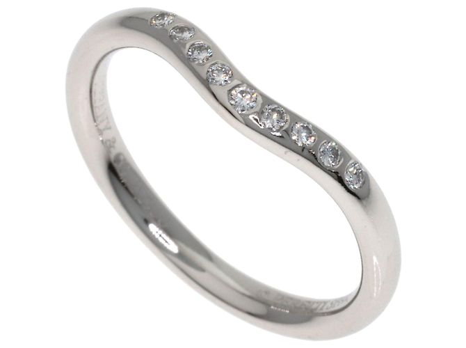 Tiffany & Co. Ring mit gewölbtem Diamantband