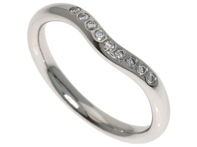 Tiffany & Co. Ring mit gewölbtem Diamantband