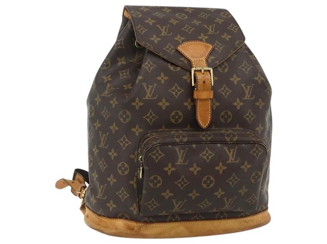 LOUIS VUITTON Mochila Monogram Montsouris GM M51135 LV Auth 175760 Monograma
