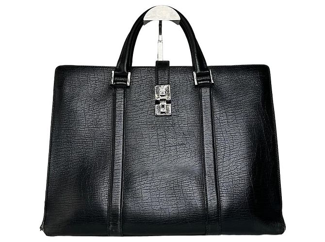 Jackie Vintage Gucci Lederhandtasche Schwarz