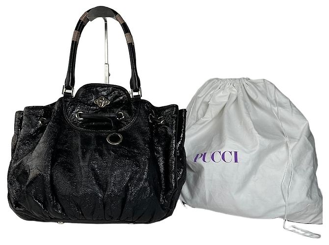 Sac à main vintage Emilio Pucci Noir