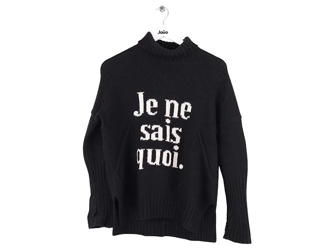 Zadig & Voltaire Schwarzer Pullover 