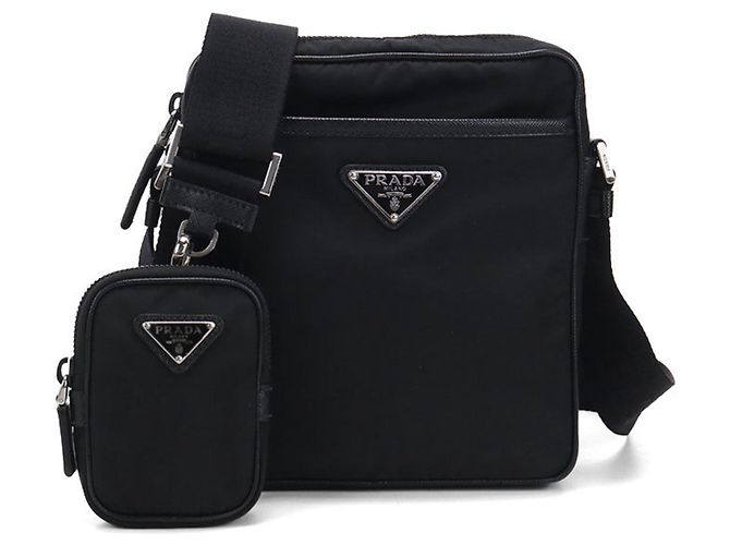 Prada Umhängetasche Schwarz
