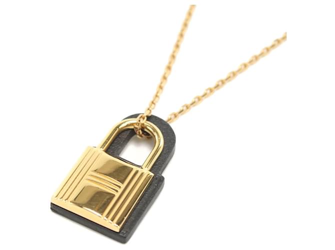 Hermès HERMES O'Kelly PM Necklace for Women, Gold Golden 