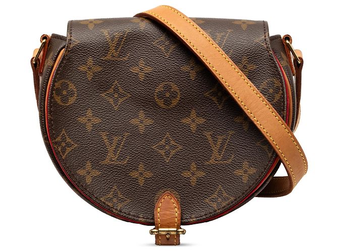 Borsa Tamburello Monogramma Marrone Louis Vuitton