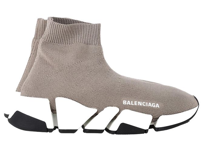 Baskets Balenciaga Speed 2.0 en polyester gris