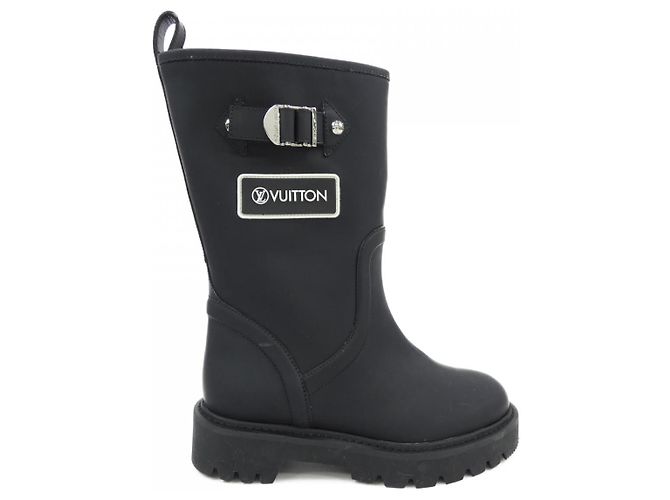 Botas da linha Territory da Louis Vuitton Preto