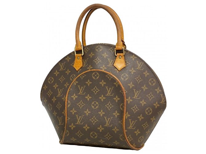 Sac à main Ellipse MM Monogram Louis Vuitton Marron