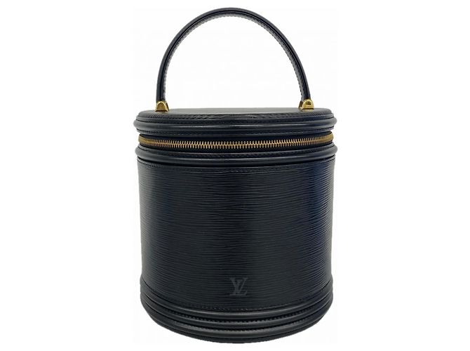 Epi Cannes Handtasche M48032 von Louis Vuitton Schwarz