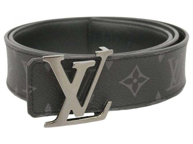 Louis Vuitton Monogram Eclipse Reversible Belt Black
