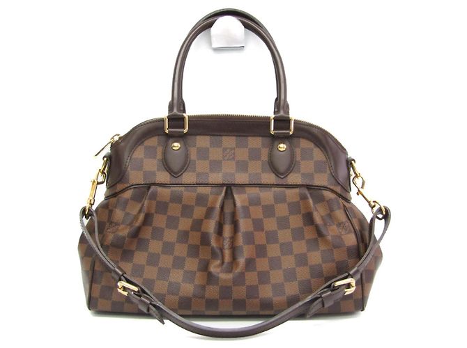 Bolsa de mão Trevi Damier PM Louis Vuitton Marrom