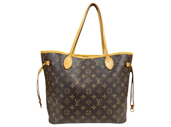 Sac tote Monogram Neverfull MM de Louis Vuitton Marron