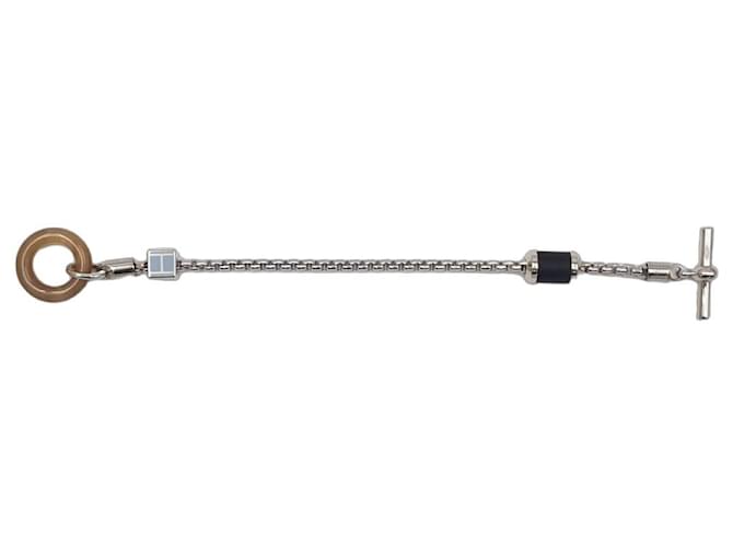 Hermès Pulsera Meli-Melo de cuerno de búfalo T4, índigo/lino Azul Azul claro Azul oscuro 